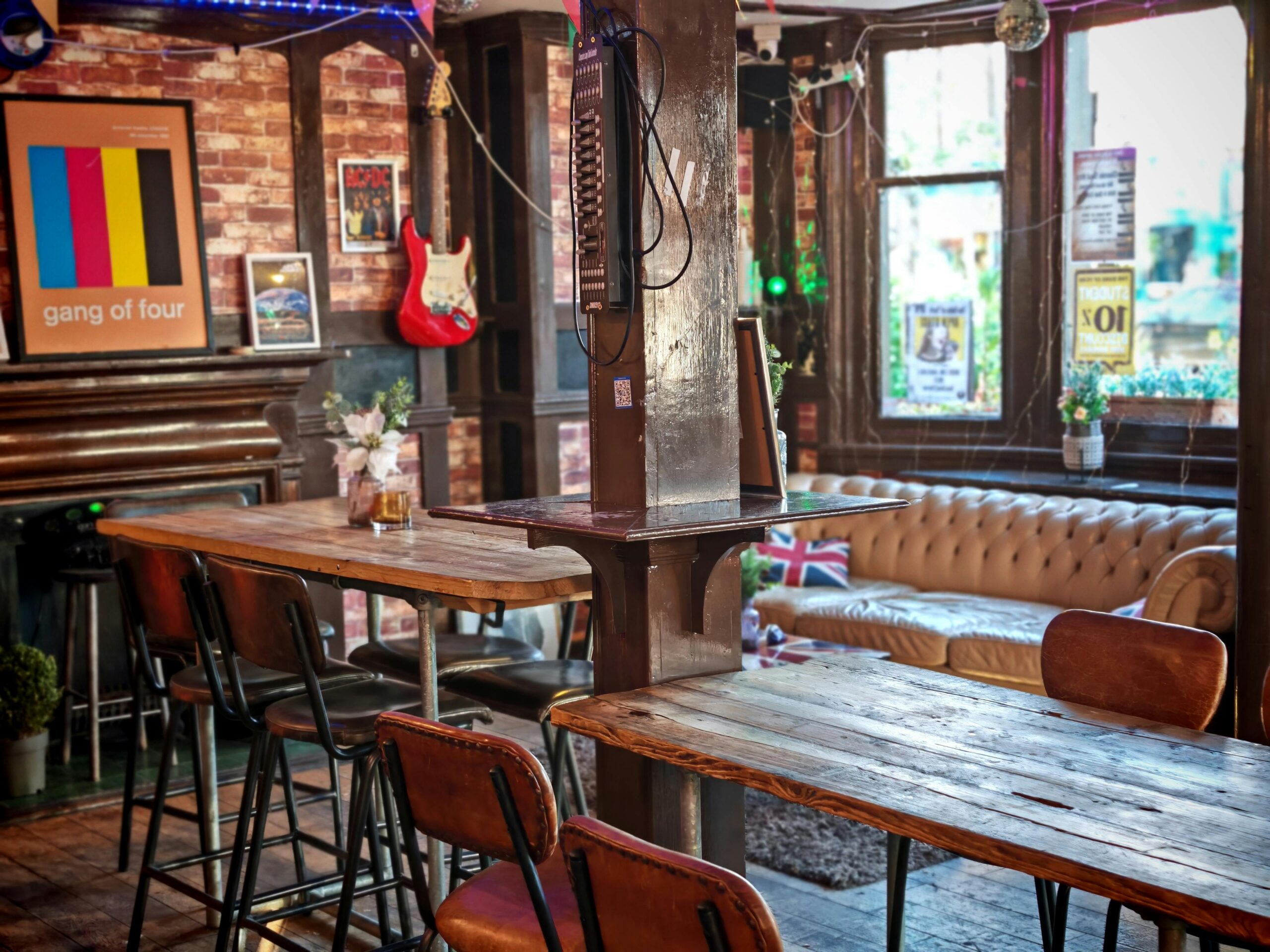 independent bar interior during closed hours suitable for content creator booking